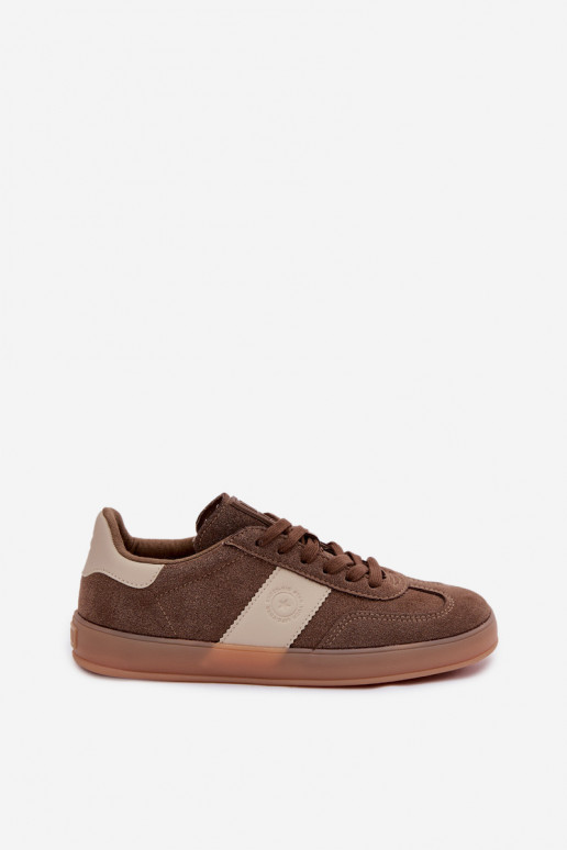 Sneakers Stilvollllschuhe Feminin Big Star TT274116 braune Farbe