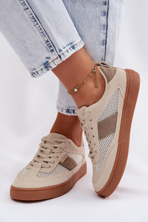 Sneakers Stilvollllschuhe Feminin Big Star TT274759 Beige