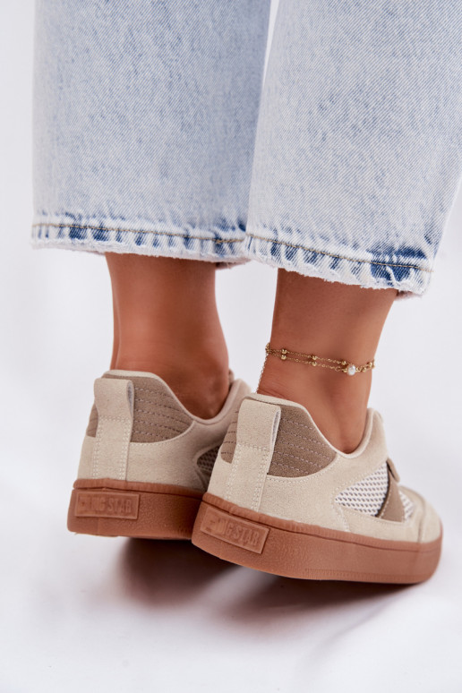 Sneakers Stilvollllschuhe Feminin Big Star TT274759 Beige