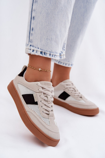 Sneakers Stilvollllschuhe Feminin Big Star TT274758 graue Farbe 2