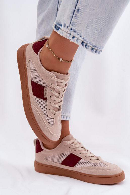 Sneakers Stilvollllschuhe Feminin Big Star TT274760 pinke Farbe