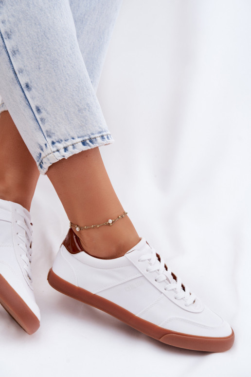 Sneakers Stilvollllschuhe Feminin Big Star TT274366 Zueiße Farbe