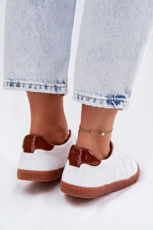 Sneakers Stilvollllschuhe Feminin Big Star TT274366 Zueiße Farbe