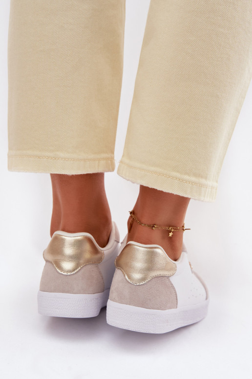 Sneakers Stilvollllschuhe FemininErmöglichtturalnej Skóry S.Barski LR61-7091 Zueiße Farbe