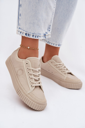 Niedrig Freizeitschuhe Big Star TT274106 Beige 2