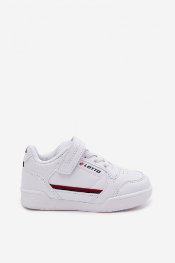 Schuhe Kinder-Sneaker mit Klebeverschlüssen LOTTO NANDU 2600310K Zueiße Farbe 2