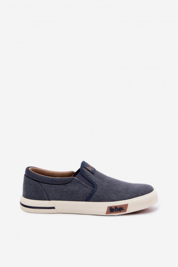 Herren Freizeitschuhe Lee Cooper LCIN-26-02-4088 Slip On in dunkelblauer Farbe