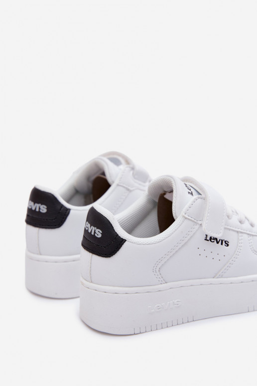 Sneakers Stilvollllschuhe Kindisch mit Klebeverschlüssen LEVI'S NEIN UNION BOLD VUNB0001S Zueiße Farbe