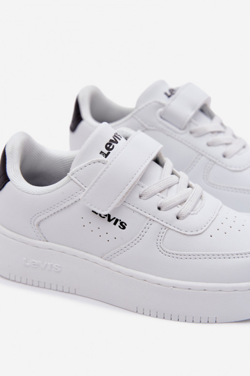 Sneakers Stilvollllschuhe Kindisch mit Klebeverschlüssen LEVI'S NEIN UNION BOLD VUNB0001S Zueiße Farbe