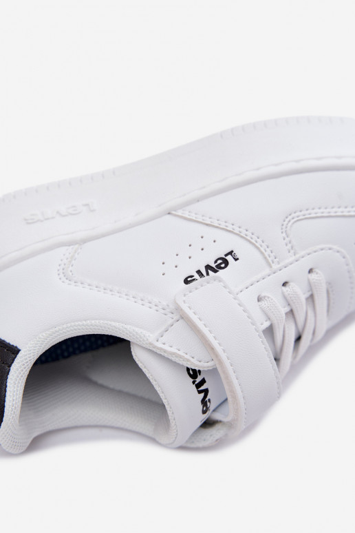 Sneakers Stilvollllschuhe Kindisch mit Klebeverschlüssen LEVI'S NEIN UNION BOLD VUNB0001S Zueiße Farbe