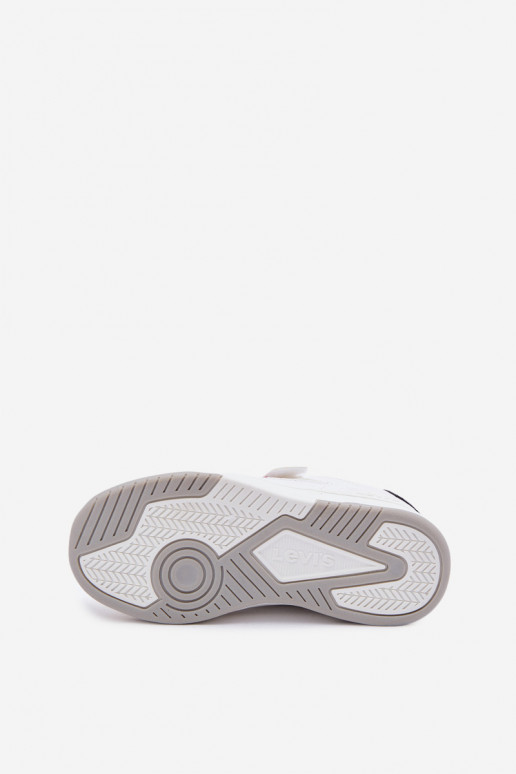 Sneakers Stilvollllschuhe Kindisch mit Klebeverschlüssen LEVI'S JOHN SE VJOH0012S Zueiße Farbe