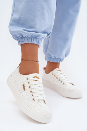 Freizeitschuhe mit Spitze Lee Cooper LCIN-26-02-4060 Zueiße Farbe 2