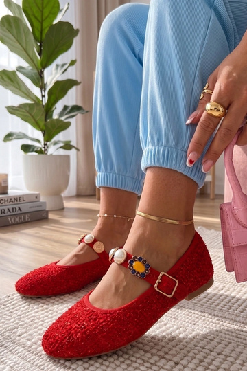 Rote Ballerinas mit... 2