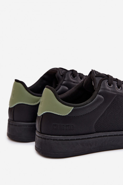 Sportliche Schuhe für Männer Big Star TT174301 schwarze Farbe