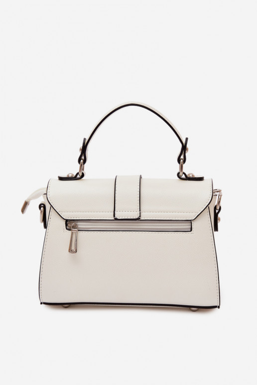 Handheld Briefträger mit Zierstreifen elfenbeinfarbe Belveta