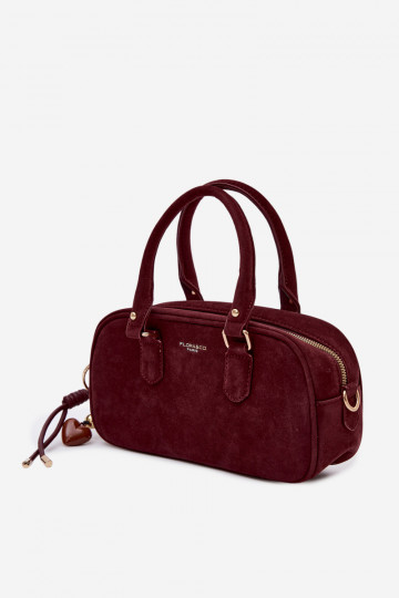 Handheld Typu Stamm Kleinaus Öko-INildlederu Burgund Annelle 2