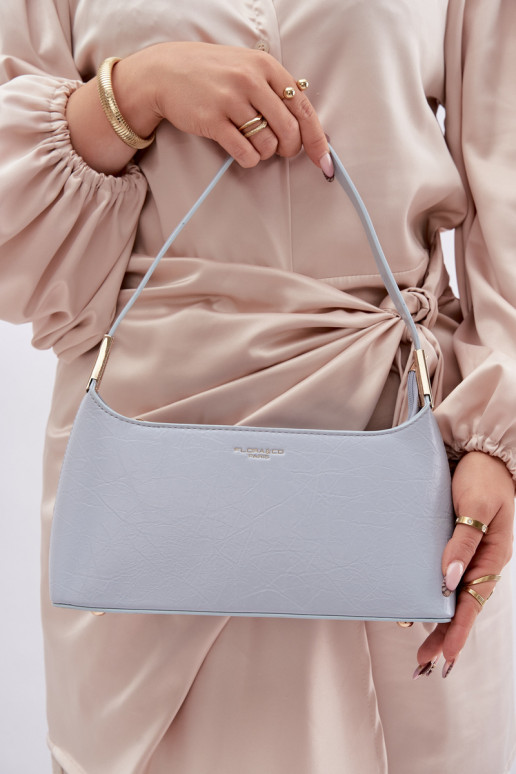 Handheld aus Öko-Leder Blau Tielle