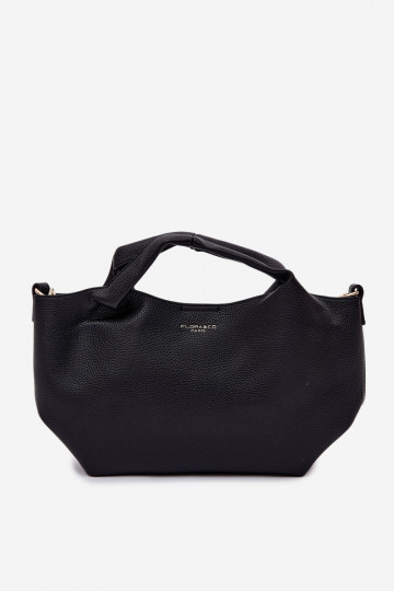 Tasche aus Kunstleder in schwarzer Farbe Corisse