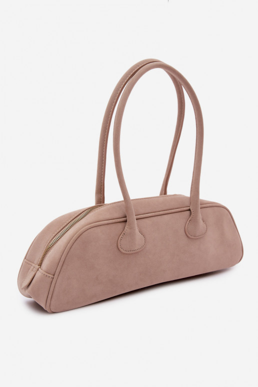 Handheld BagietkaImitacji aus INildlederu ZaZuieszka Jamnik elfenbeinfarbe Annette