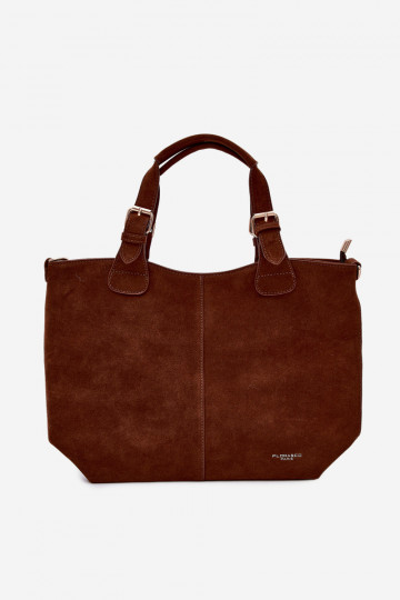 HandheldImitacji aus INildlederu braune Farbe Clarette