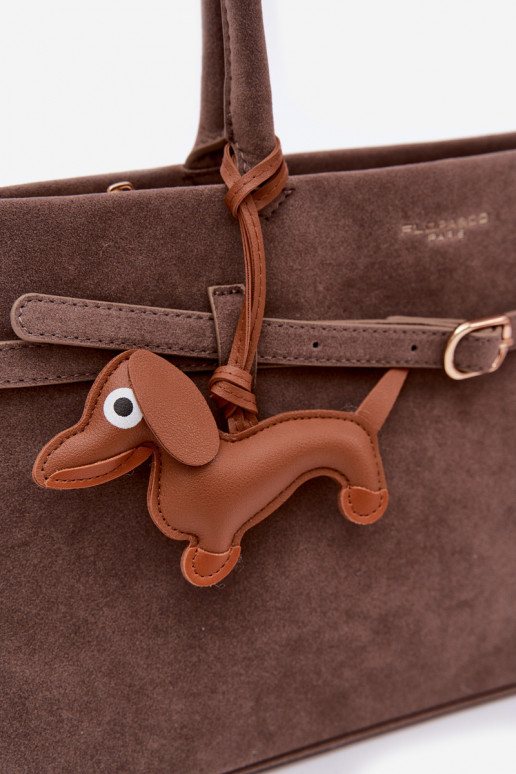 HandheldImitacji aus INildlederu ZaZuieszka Jamnik DunkelBeige Noellea