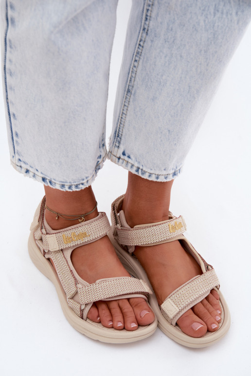 Damensandalen Lee Cooper LCIN-26-34-4431L Beige