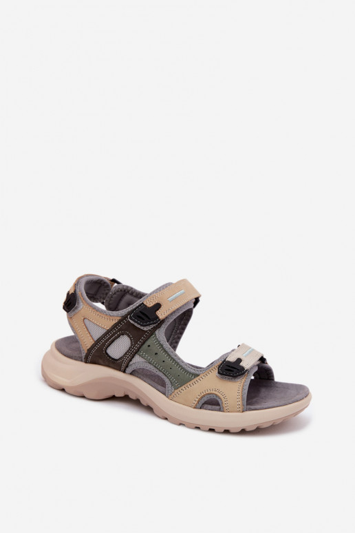 Damensandalen Feminin IN SportoZuym Stylu graue Farbe Morenia