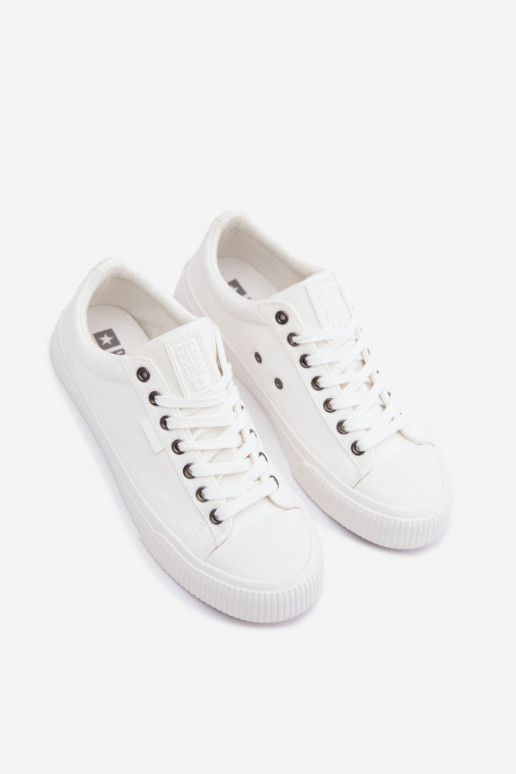 Herren niedrige Freizeitschuhe weiße Farbe