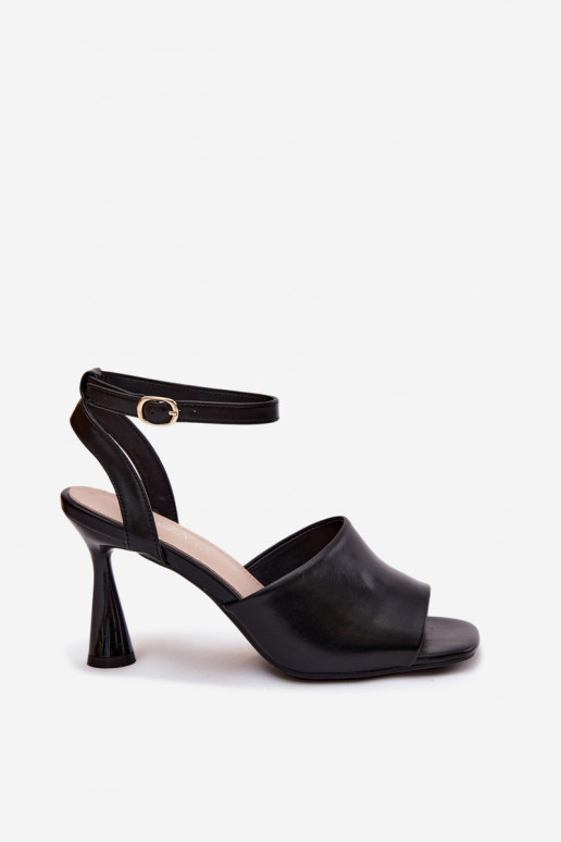 Schwarze Damen-High Heels Vinceza 62297