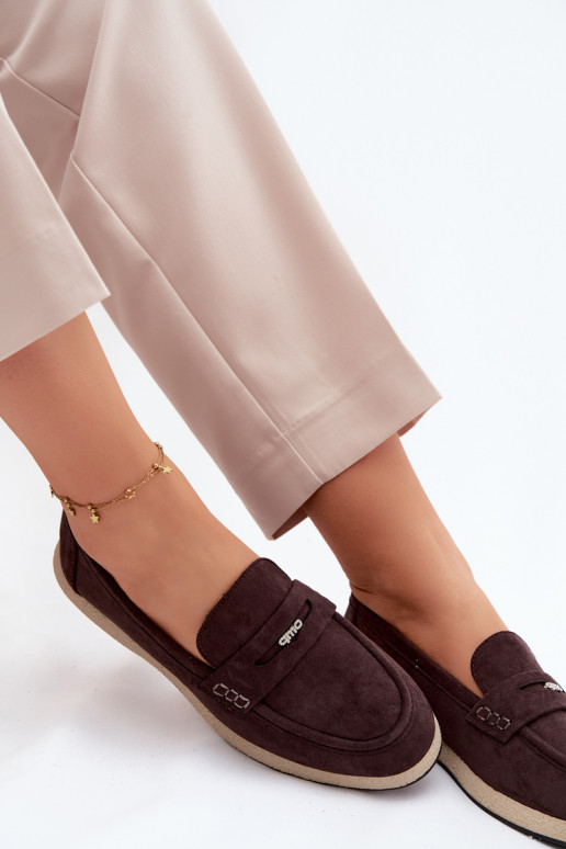 Mokassins für DamenImitacji aus INildlederu Vinceza 62273 CzekoladoZue