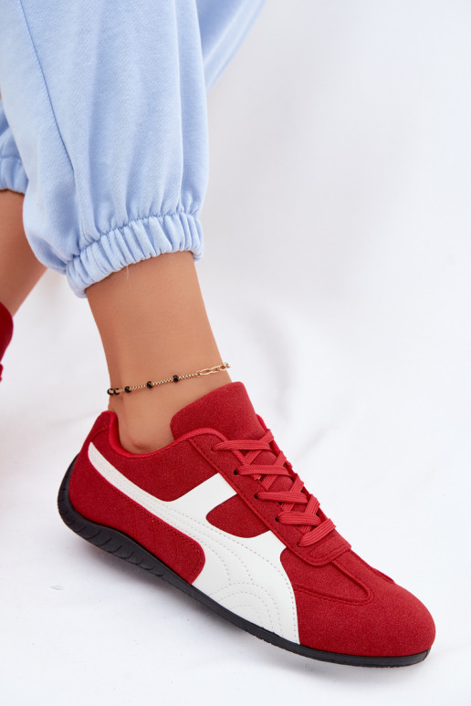 Rote Sneaker für Damen Tai