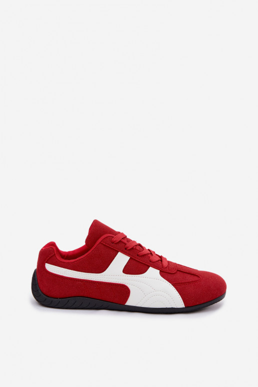 Sneakers Stilvollllschuhe Feminin rote Farbe Es mussple