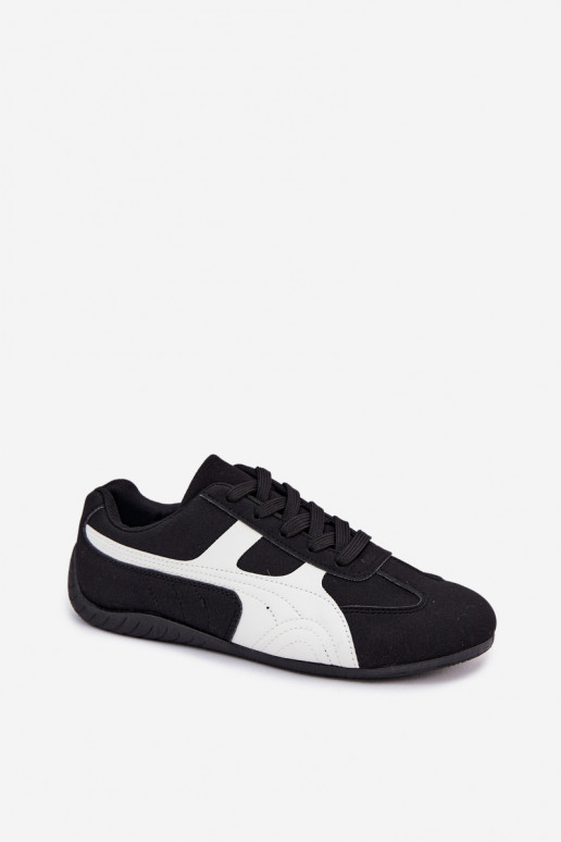 Schwarze Sneaker für Damen Tai