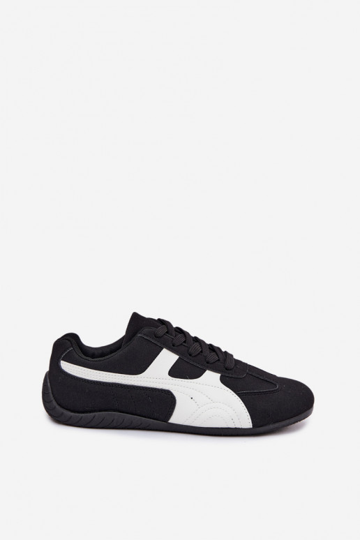 Schwarze Sneaker für Damen Tai