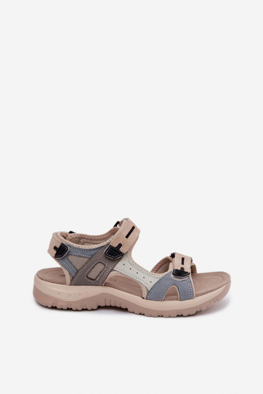 Damen Sport Sandalen McKeylor 95414 sand-blau