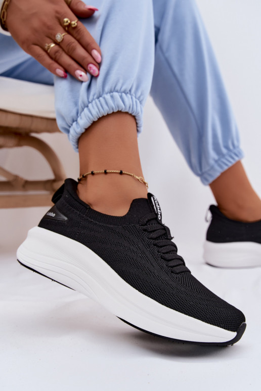  Turnschuhe Sneakers Stilvollllschuhe Feminin Ein überzeugendes Stilvollll Kobbo 102425 schZuarze Farbe