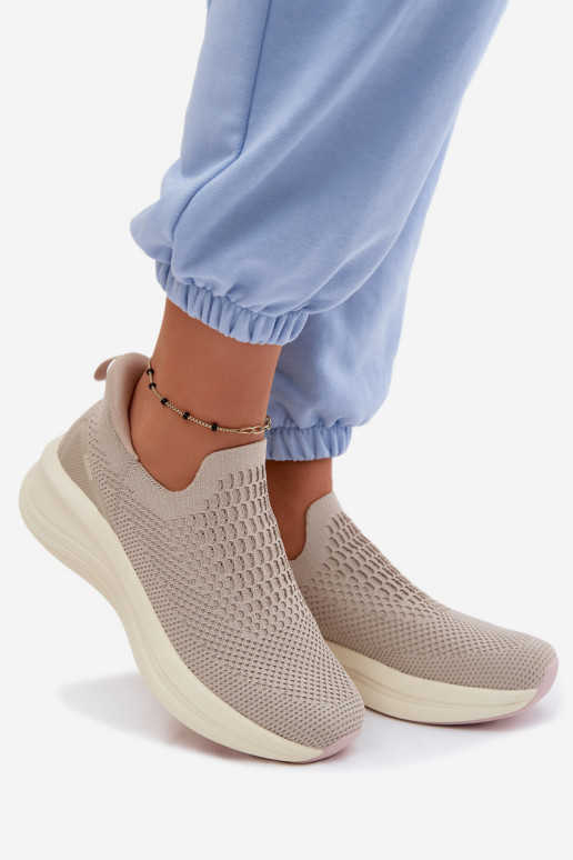 Ein überzeugendes Stilvollll Sneakers Stilvollllschuhe Feminin  Kobbo 102424 Beige