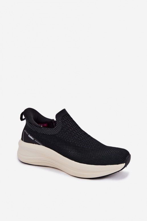 Slip-On Sport Schuhe Kobbo 102424 schwarz