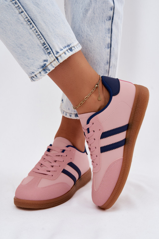 Sneakers Stilvollllschuhe Feminin pinke Farbe Seabell