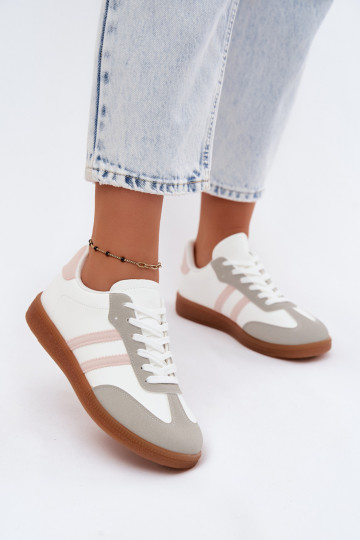 Weiß-rosa Sneakers Seabell 2