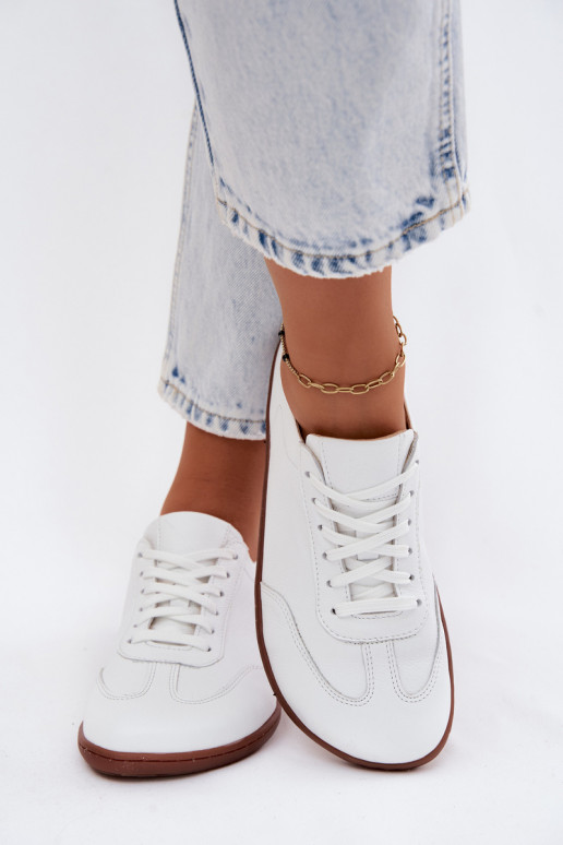 Weiße Freizeitschuhe Zazoo N1243