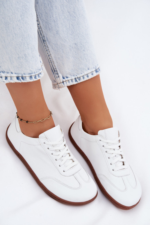 Weiße Freizeitschuhe Zazoo N1243