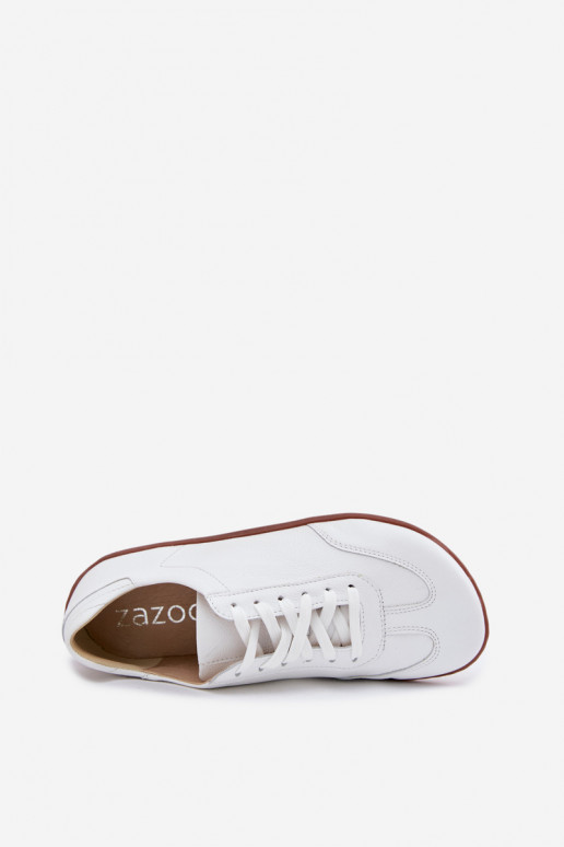 Weiße Freizeitschuhe Zazoo N1243