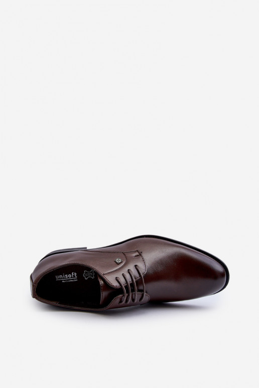 Herren elegante Schuhe braun Jenavee