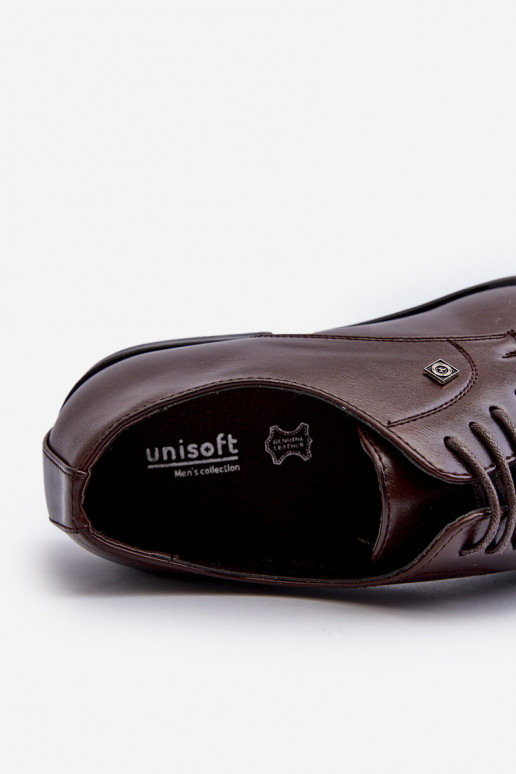 Herren elegante Schuhe braun Jenavee
