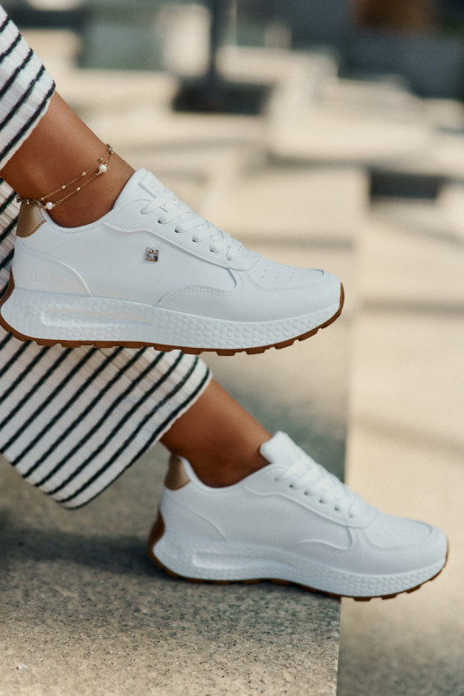  Turnschuhe Feminin Big Star RR274629 HI-POLY SYSTEM Zueiße Farbe