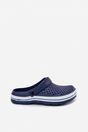 Leichte Herren dunkelblaue Slipper Tai Turiravena 2