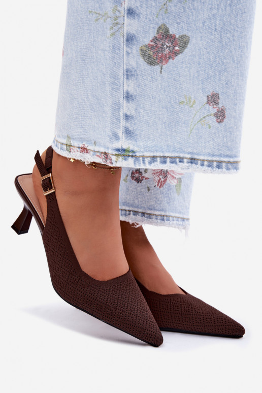  Sandalen mit hohen Absätzen CzekoladoZue Delessa