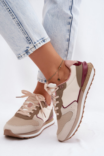 Turnschuhe Sneakers Stilvollllschuhe Feminin McArthur MA257IN Beige