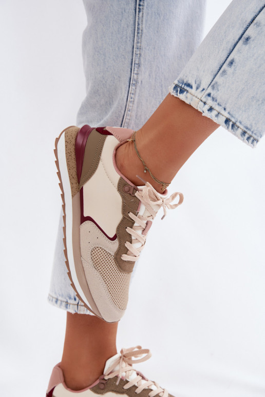 Turnschuhe Sneakers Stilvollllschuhe Feminin McArthur MA257IN Beige